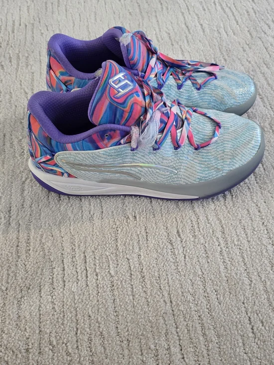 Puma Girl's Multicolor Blue-Purple Athletic Sneakers