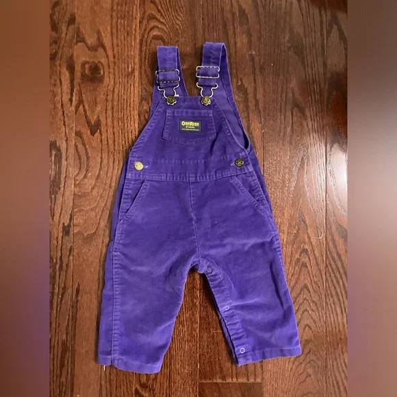 Vintage Purple Corduroy OshKosh B'gosh 24 months