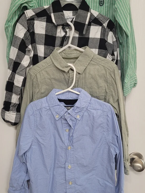 Boys Size 6 Button Down Shirt Bundle