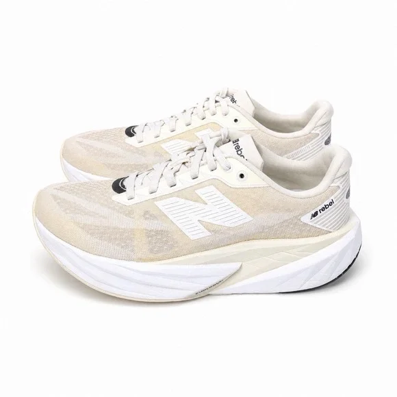 New Balance FuelCell Rebel V5 Angora WFCX7ZF Women's Size 7B Running Shoes