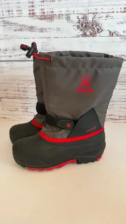 Kamik Kids Waterbug 5 Winter Boots Thermal Protection