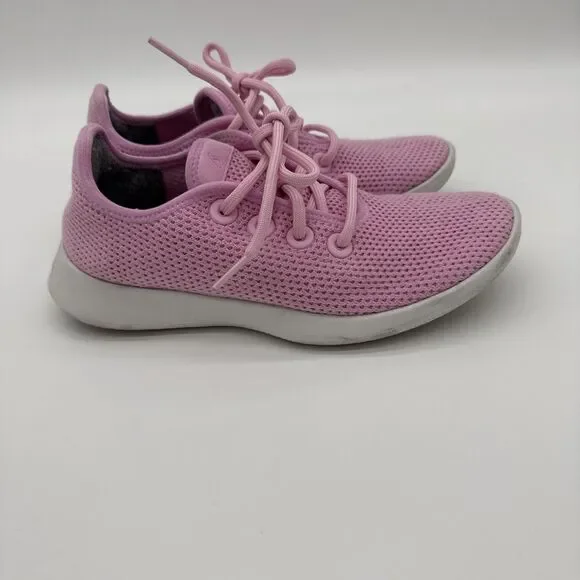 Allbirds Women’s Tree Dasher Tennis Shoes Trainers Size 7 Pink