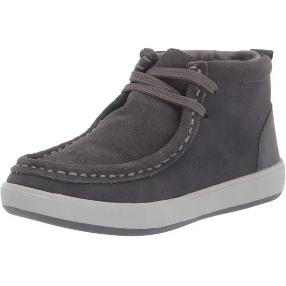 Kids Gray Suede‎ Ankle Boots 12M J19