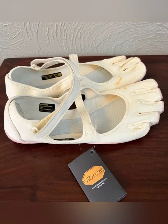 Vibram FiveFingers V Soul Unisex Barefoot Running Shoes Athletic White Size 41