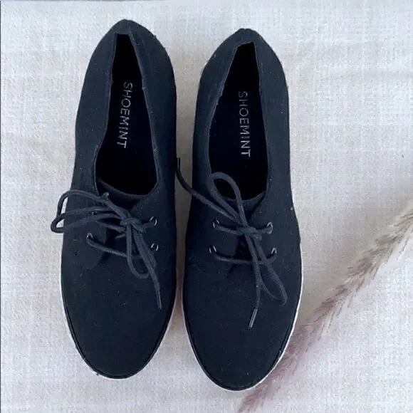 COPY - Shoemint Color block Platform Espadrille