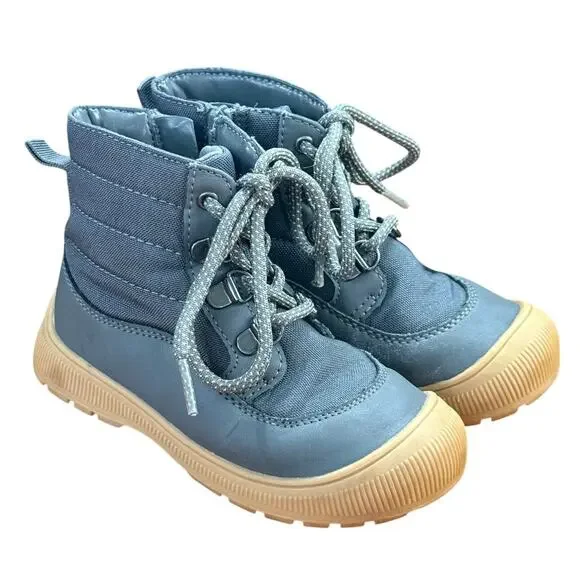 Cat Jack Gray Fox Combat Sneaker Boots Gray High Top Toddle Little Kid 9 Boys