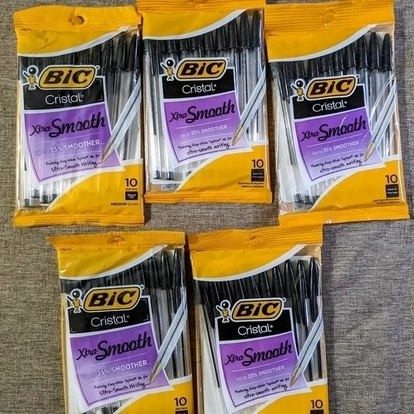 NEW black Bic ultra‎ smooth pens