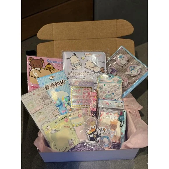 Sanrio Curated Box Pochacco Planner‎ Stationery Set Cinnamoroll My Melody Kuromi