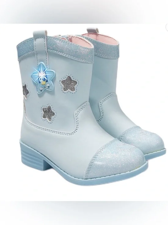 Bluey Toddler Cowgirl Boots, NIB