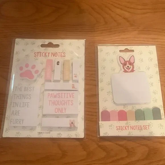 Dog Sticky Notes Stationary New‎