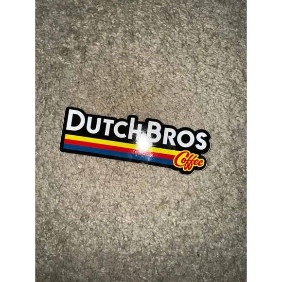 Dutch bros original sticker logo
