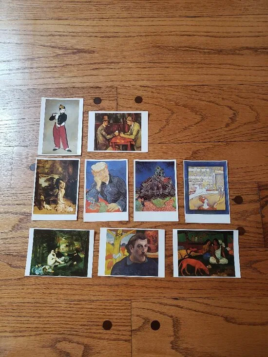 Musee d Orsay Fine Art Postcard Set Van Gogh Manet Gauguin