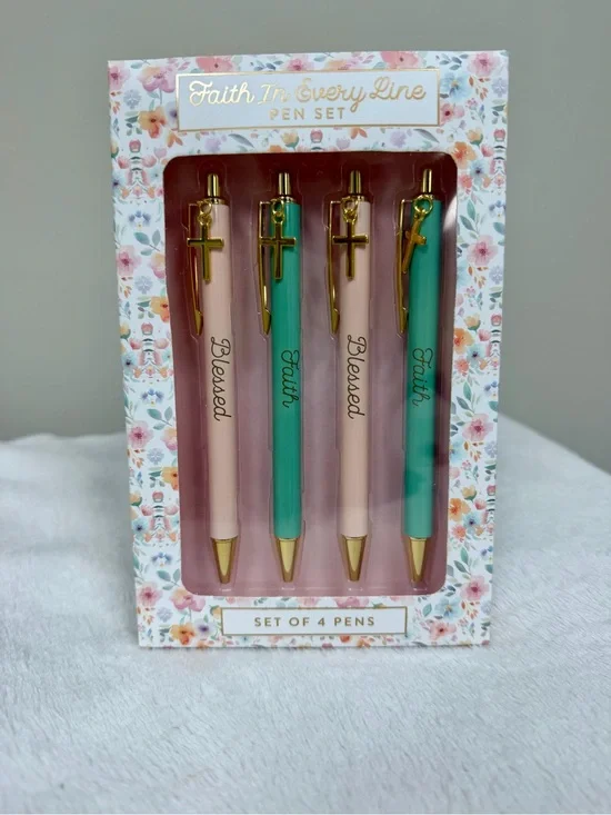 Faith in Every Line Pen Set