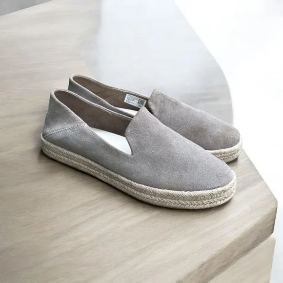 TOMS Carolina espadrille in Dune Suede Women’s Size 11