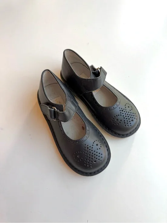 Nina Doll Girls Mary Jane British Dress Shoes Navy Blue Kids Sz 7 L’Amour Boden
