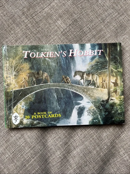 Tolkien's Hobbit Book of Post Cards Collectable Lord of the Rings Art