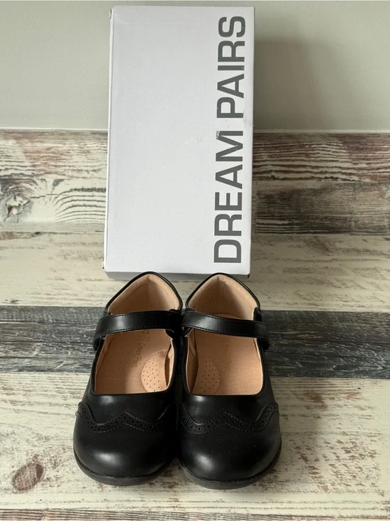 Black Casual Dress HOLIDAY Mary Janes SHOES for Girls by DREAM PAIRS Size 13