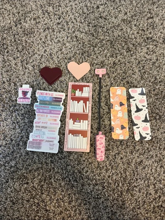 Pink Book Lover Set