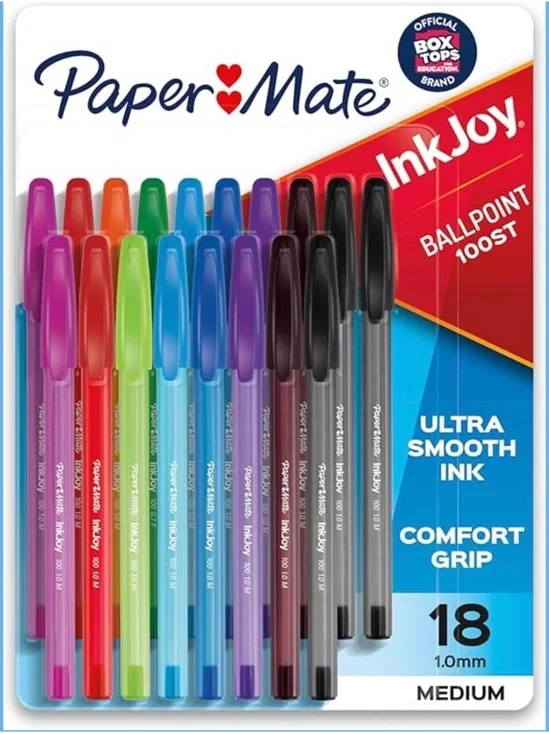 Paper Mate InkJoy 18-Pack Medium Point Multi-Color Ballpoint Pens