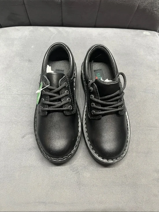 Eastland Kids Black Lace-Up Dress Shoes