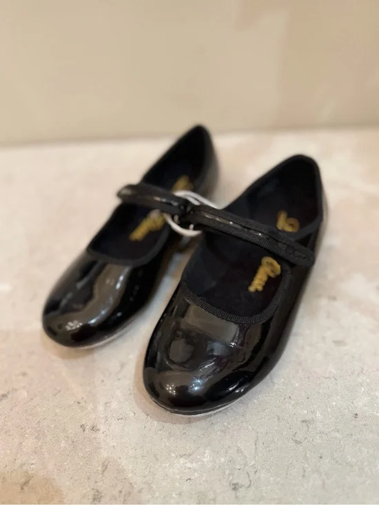 Girls' Black Tap shoes size