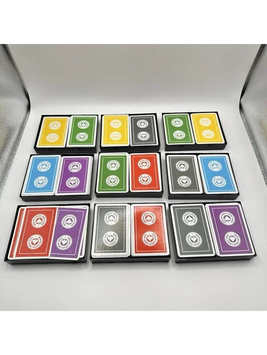 American Contract Bridge League 9 Complete 52 Playing Card Decks