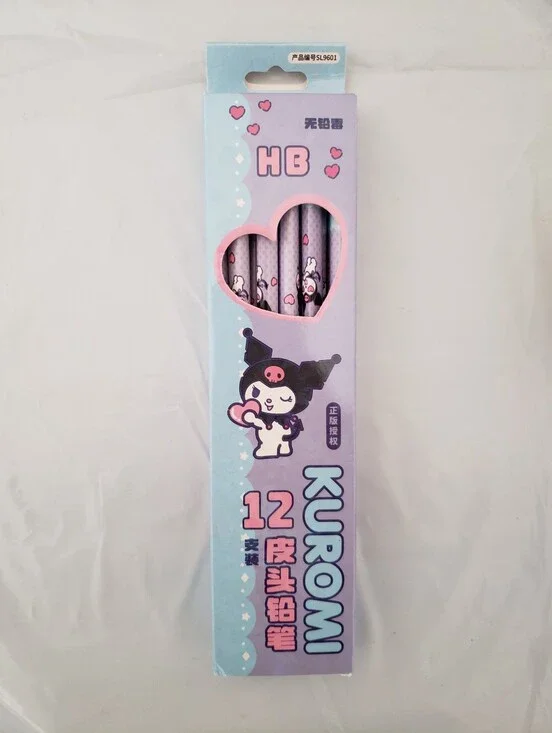 China Exclusive- 12 Kuromi Pencils