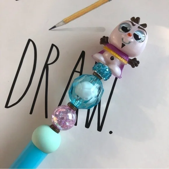 Disney Doorables: Olaf Retells: Aladdin: Jafar handmade beaded pen