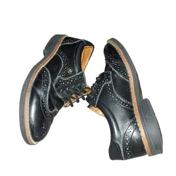 ‎Arfat black oxford shoes size 13 kids