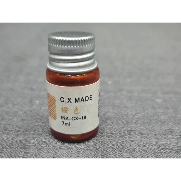 C.X Made Orange Fountain‎ Pen Ink 7ml INK-CX-18 Calligraphy Writing Ink
