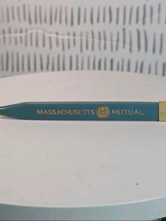 Vintage Stag Slencil Mechanical Pencil Massachusetts Mutual Feigert Rhoades
