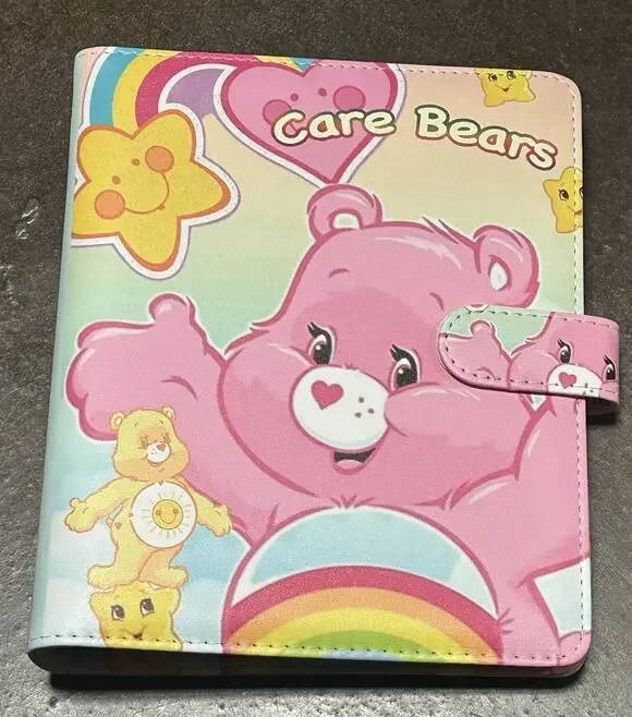 Care Bear A5 Binder w/ matching paper