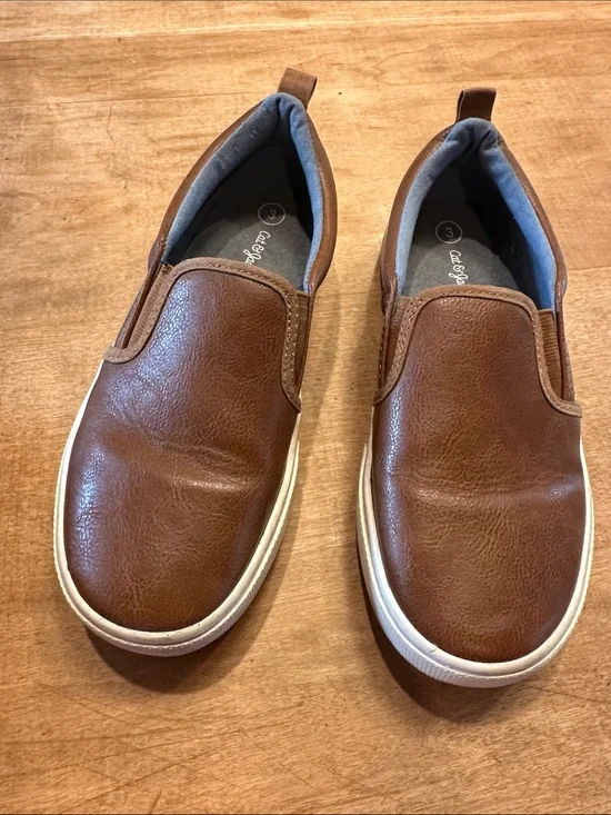 Cat & Jack Slip-On Boy’s Shoe in Brown