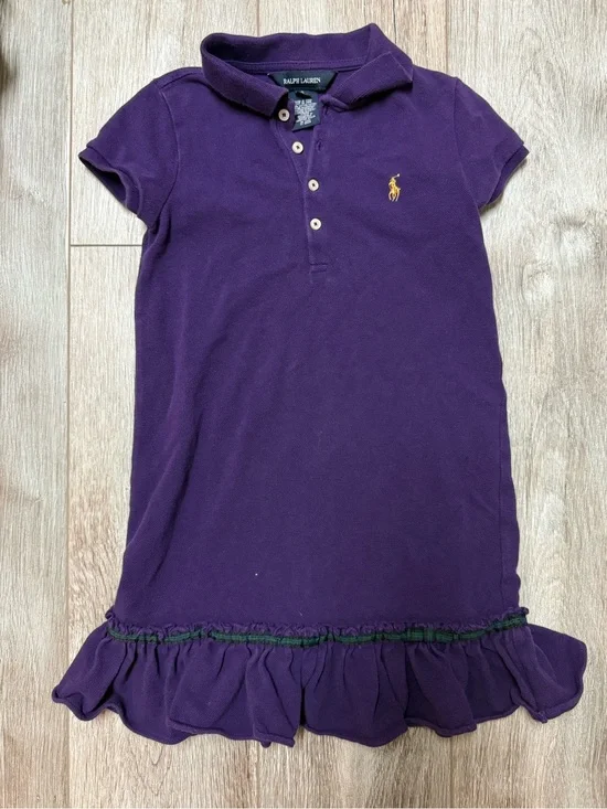 Ralph Lauren Purple Polo Dress 👧🏻👧🏻