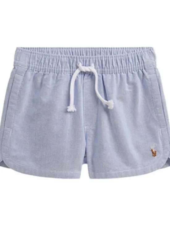 Polo Ralph Lauren toddlerLight Blue Elastic Waist Shorts with Pony Logo size 2 T