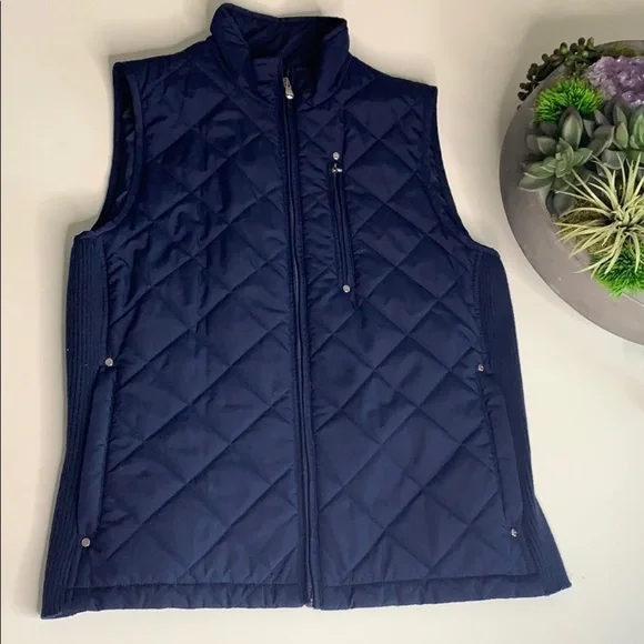 Ralph Lauren XS Kids Navy Quilted vest outerwear
