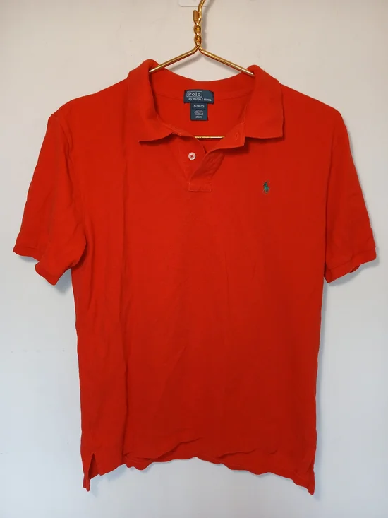 Ralph Lauren Bright Orange Classic Polo Shirt