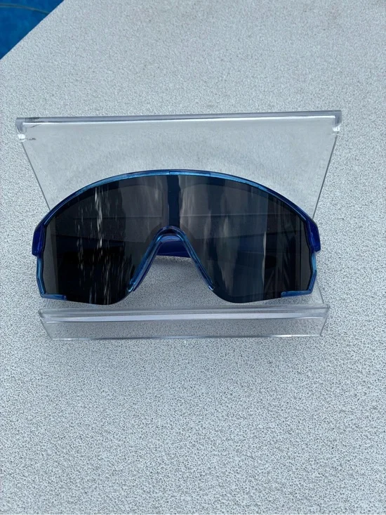 Blue Sports Shield Sunglasses VR/AR Accessory