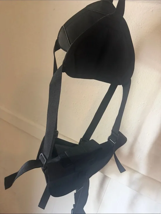 Black VR Head Strap and Face Cushion Replacement