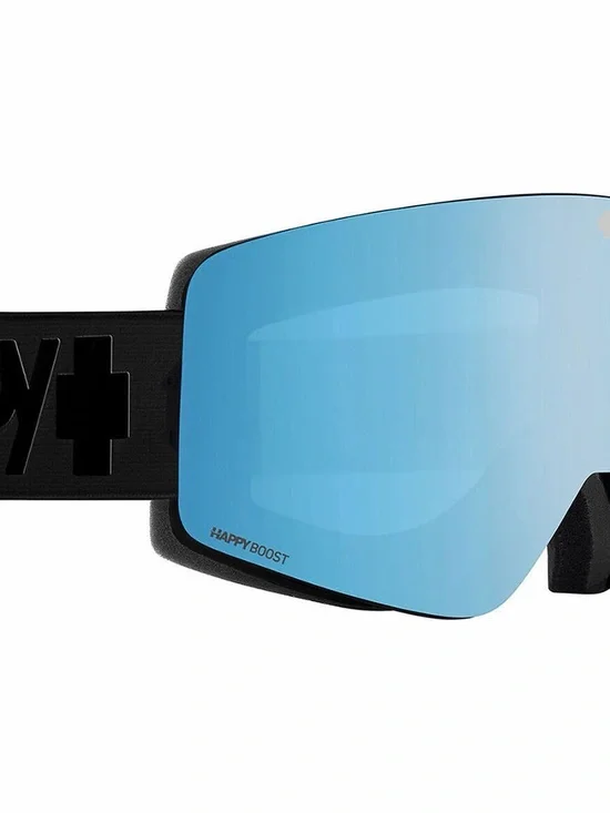 NWT | Spy Optic Marauder Elite Matte Black - Blue Mirror + Replacement Red Lens