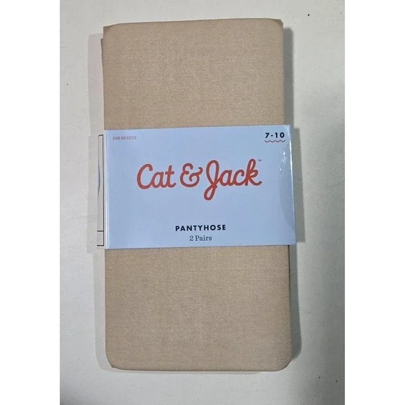 Cat and Jack Panty Hose size 7-10