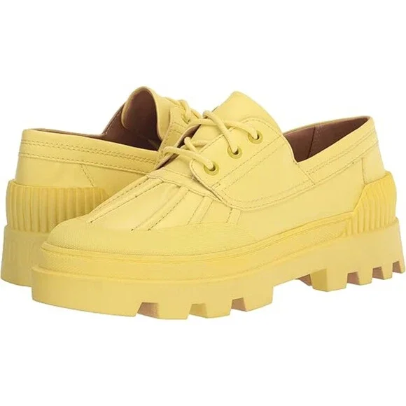 Circus by Sam Edelman Isa H8732S2 Women's 10 Acid Yellow Platform Shoes GAL1480