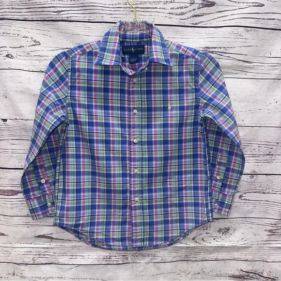 Ralph Lauren Multicolor Plaid Shirt