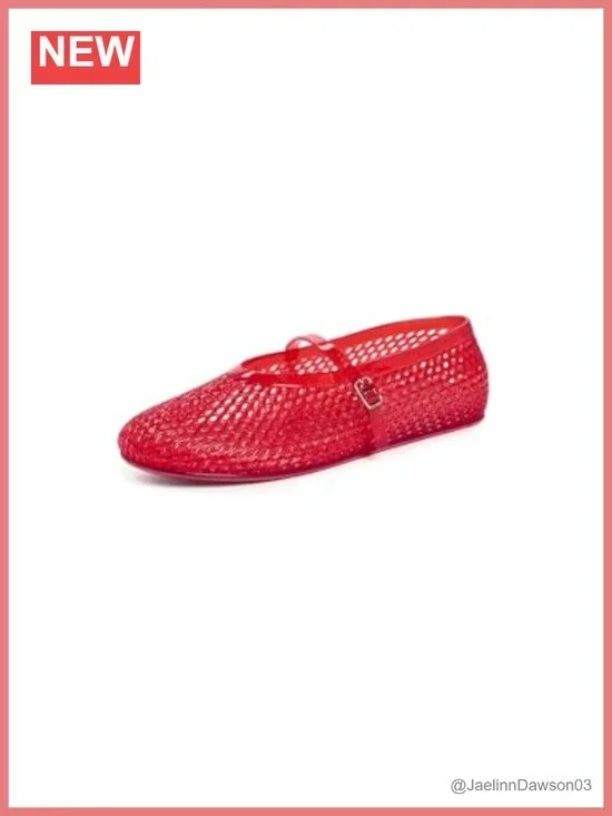 Women's Classy Jelly Flats Adjustable Buckle Strap Cushioned Faux Leather