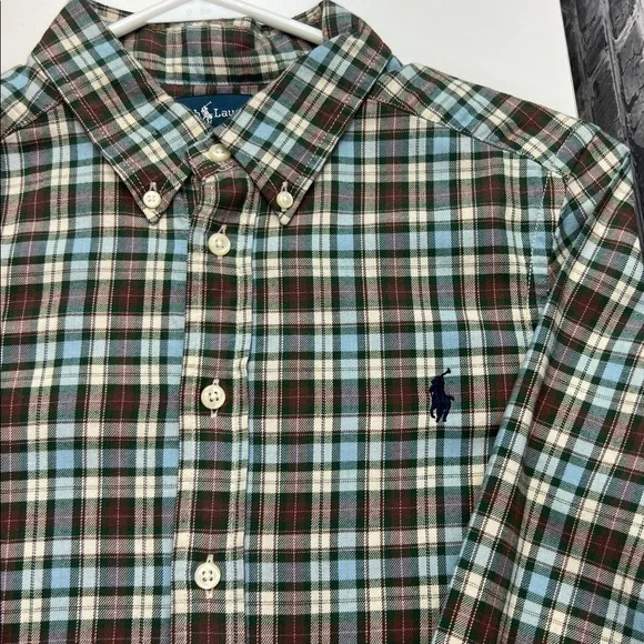 Boy's‎ Ralph Lauren Multicolor Plaid Shirt