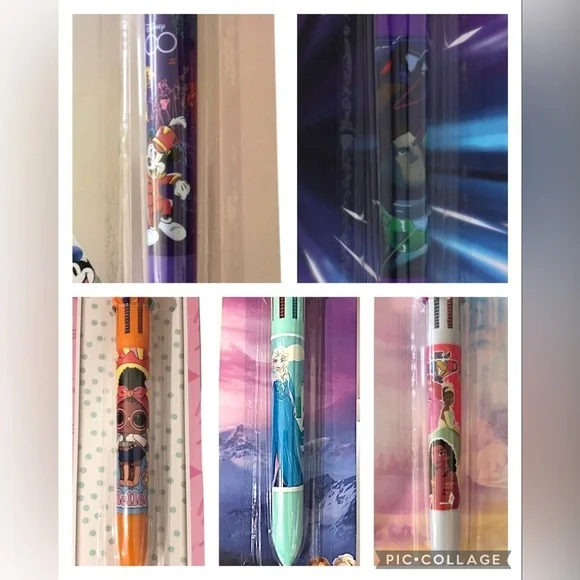 5pack Disney &‎ LOL Surprise Children's Licensed Character Multicolored Pens