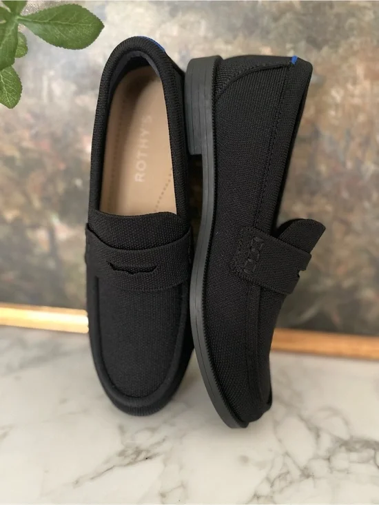Rothy’s The Penny Loafer Black Size 7