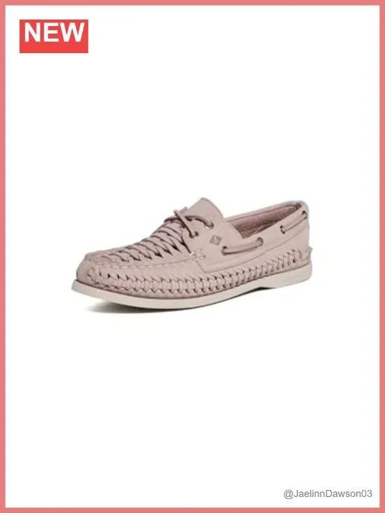 Sperry Women's Eye Woven Loafers Flat Casual Slip-On