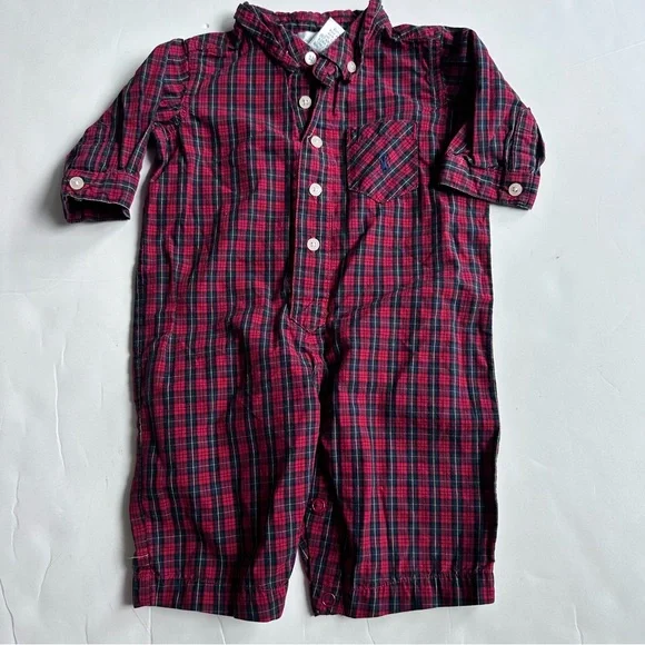 Ralph Lauren Romper Coverall Jumpsuit