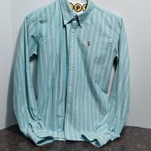 Boys Ralph Lauren Pinstripe Shirt..SIZE 4